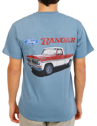 Thumbnail 2: Ford Men's Short Sleeve Vintage Pickup Truck Graphic Tee 