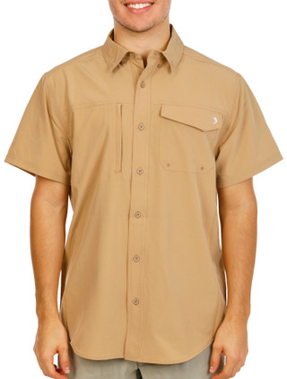 Thumbnail 1: REEL LEGENDS Men's UPF 50 Button Down Shirt 