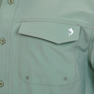 Thumbnail 1: REEL LEGENDS Men's UPF 50 Button Down Shirt 