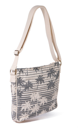 Thumbnail 1: Sun N' Sand Black Polka Dot Barrel Crossbody 