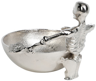 Thumbnail 2: . 7 in Halloween Skeleton Bowl 