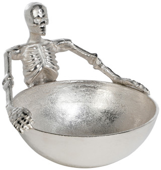 Thumbnail 3: . 7 in Halloween Skeleton Bowl 