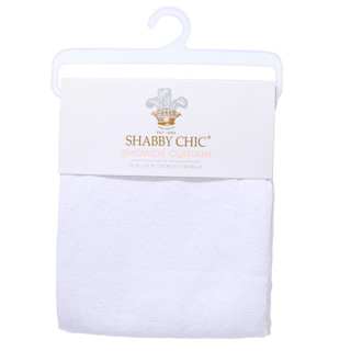 Thumbnail 3: SHABBY CHIC 72x72 Floral Embroidered Shower Curtain 
