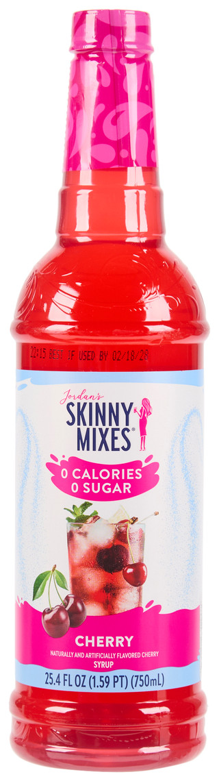 Thumbnail 1: Jordan's Skinny Mixes 25.4 oz Cherry Syrup  