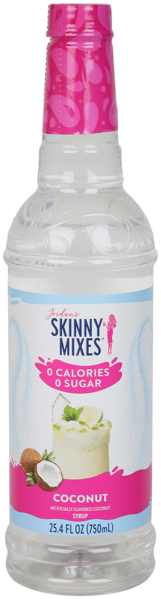 Thumbnail 1: Jordan's Skinny Mixes 25.4 oz Coconut Syrup  