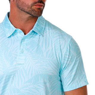 Thumbnail 1: Hurley Men's Short Sleeve Print Golf Polo  