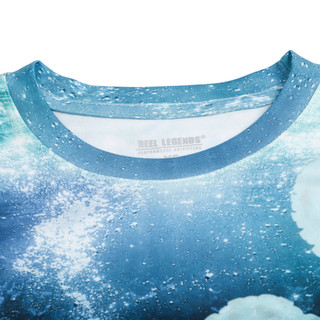 Thumbnail 2: REEL LEGENDS Boys Long Sleeve Performance Octopus Fishing Shirt  