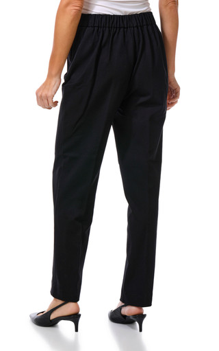 Thumbnail 1: NINE WEST Women's Straight Leg Pull On Elastic Waistband Pants  