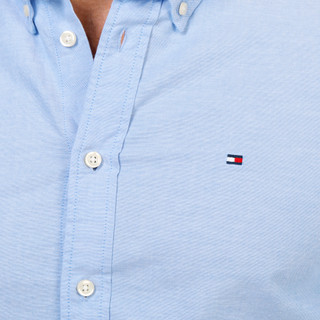 Thumbnail 3: Tommy Hilfiger Men's Long Sleeve Stretch Core Oxford Button Down Shirt 