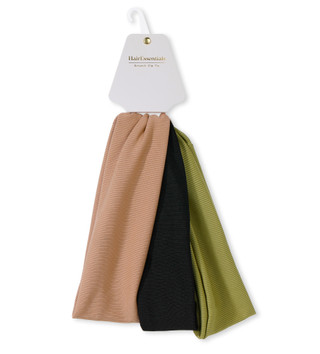 Thumbnail 2: ORLY 3-Piece Ribbed Flat Headbands 