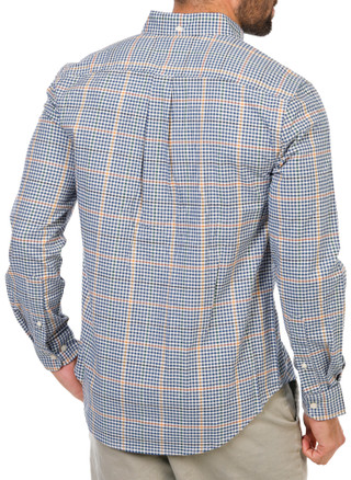 Thumbnail 3: Tommy Hilfiger Men's Long Sleeve Tartan Oxford Button Down Shirt 