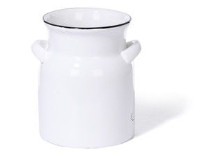 Thumbnail 1: 10 Strawberry Street Butterfly Milk Can Utensil Crock 