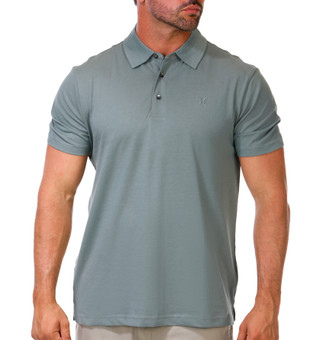 Thumbnail 3: Hurley Men's Short Sleeve Solid Icon Polo 