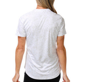 Thumbnail 1: REEL LEGENDS Women's Short Sleeve Freeline Split Neck Top 