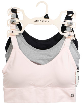 Thumbnail 1: ANNE KLEIN Women's 3-Pk Wire Free Comfort Bras 