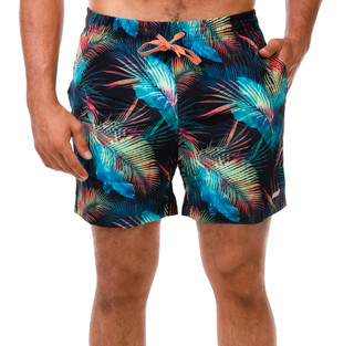 Thumbnail 3: In Gear Men's Volley Print Swim Shorts 