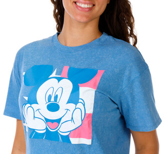 Thumbnail 3: Mickey Mouse Juniors Mickey Americana Tee 