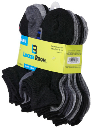 Thumbnail 1: Locker Room Boys 20 Pk No-Show Sport Socks  
