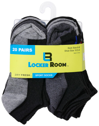 Thumbnail 10: Locker Room Boys 20 Pk No-Show Sport Socks  