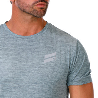 Thumbnail 3: Hurley Men's Short Sleeve Exist Slash Logo Performance Tee 