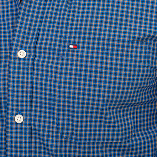 Thumbnail 3: Tommy Hilfiger Men's Long Sleeve Gingham Button Down Shirt 