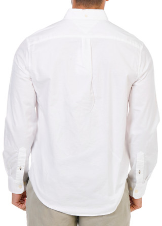 Thumbnail 3: Tommy Hilfiger Men's Long Sleeve Stretch Core Oxford Button Down Shirt 