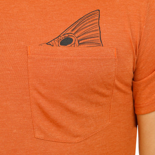 Thumbnail 2: GRUNDENS Men's Short Sleeve Fish Pocket Tee 