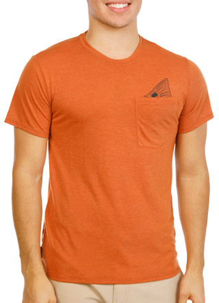 Thumbnail 3: GRUNDENS Men's Short Sleeve Fish Pocket Tee 