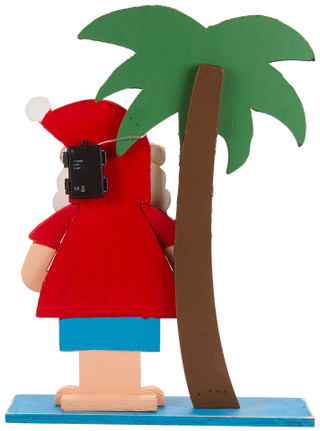 Thumbnail 2: Brighten the Season 26 In LED Coastal Santa Decor  