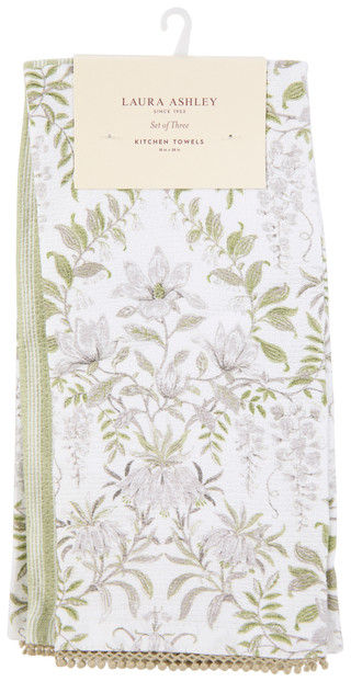 Thumbnail 2: Envogue 3-Piece Parterre Kitchen Towel Set 