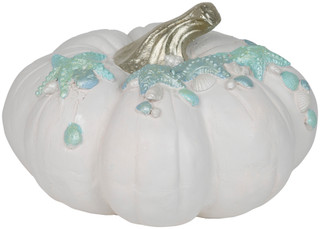Thumbnail 2: Autumn Gatherings 14 In Ocean Seashell Pumpkin Decor 