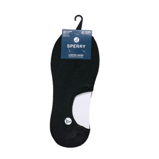 Thumbnail 3: Sperry Men's 6 Pk Loafer Liner Socks 