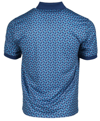Thumbnail 2: Nick Graham Men's Short Sleeve Geometric Golf Polo 
