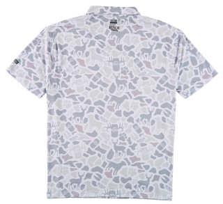 Thumbnail 1: Jedco Men's Short Sleeve Printed Camo Polo 