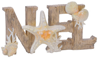 Thumbnail 2: Brighten the Season Noel Starfish Table Block  