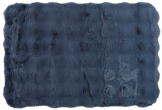 Thumbnail 2: CHD Home Textiles Bubble Faux Fur Accent Rug 