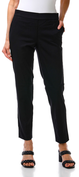 Thumbnail 4: Counterparts Women's Petite Super Stretch Tummy Control Pull On Pants 