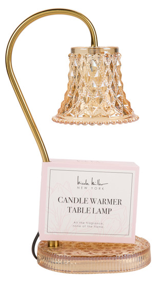 Thumbnail 7: Nicole Miller Candle Warmer Table Lamp 