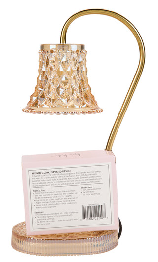 Thumbnail 8: Nicole Miller Candle Warmer Table Lamp 
