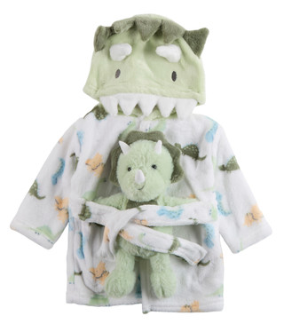 Thumbnail 1: Baby Gear Baby 2-Piece Hooded Robe Bath Set 