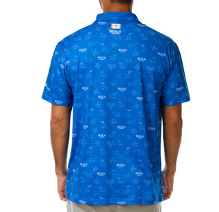 Thumbnail 3: Jedco Men's Short Sleeve Busch Hunt Repeat Polo  