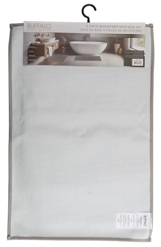 Thumbnail 2: Buffalo 2 Pc Lexington Bath Rug Set 