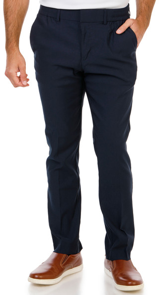 Thumbnail 1: Perry Ellis Men's Slim Hyper Stretch Drawstring Chino Pants 