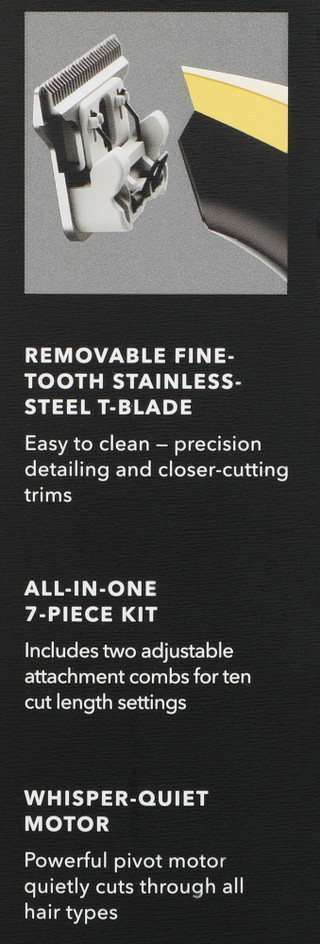 Thumbnail 1: Andis Men's 7 Pc T-Blade Trimmer Kit 