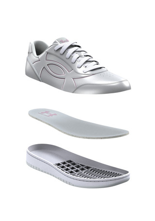 Thumbnail 7: Under Armour Women's Metallic Fashion Sneakers 