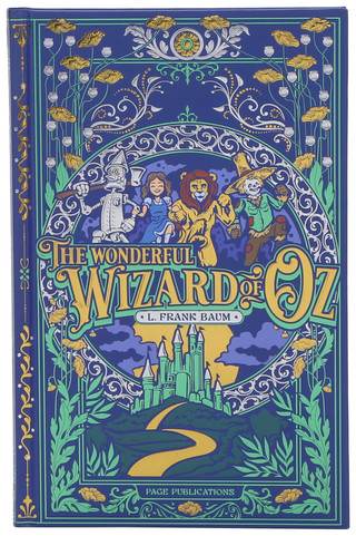 Thumbnail 2: Page Publications The Wonderful Wizard of Oz Hardcover Book 