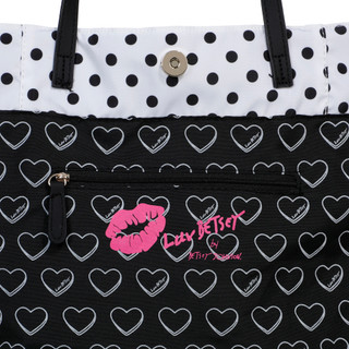 Thumbnail 1: Luv Betsey Large Ruffle Polka Dot Tote 