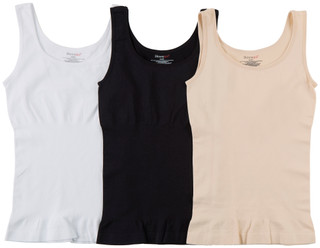 Thumbnail 1: Skinny Girl Women's 3 Pk Seamless Shaping Tanks 