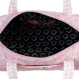 Thumbnail 2: Luv Betsey Print Quilt Barrel Overnighter Bag 