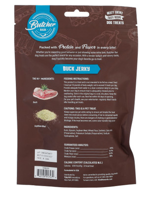 Thumbnail 2: KIND REWARDS 6 oz Duck Jerky Dog Treats 